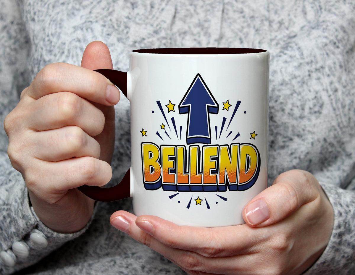 BELLEND - Rude Arrow Novelty Mug - Black