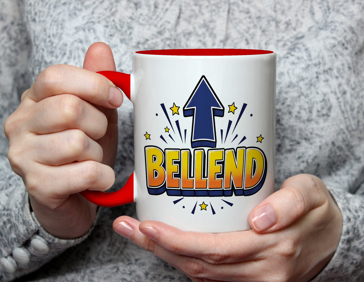 BELLEND - Rude Arrow Novelty Mug - Red