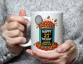 Happy 21st Birthday to My Favourite Human Bean - 21st Birthday Pun Mug - White