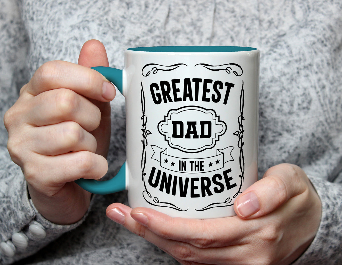 Greatest Dad in the Universe - Classic Dad Mug - Light Blue